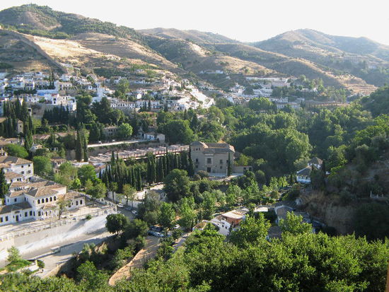 2008 - Alhambra; die nähere Umgebung