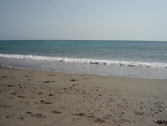 2008 - Cabo de Gata; freier Blick hinaus aufs Meer!