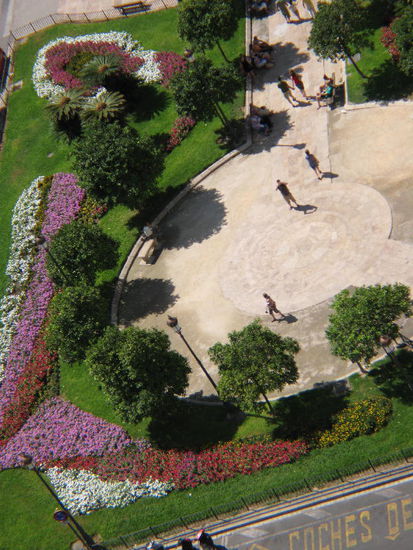 2008 - Valencia; Blick auf die Parks