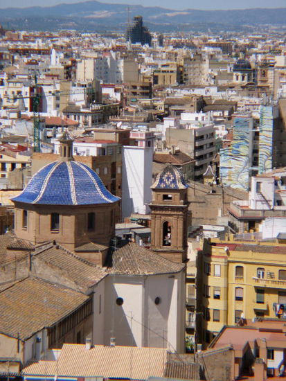 2008 - Valencia; das Häusergewirr