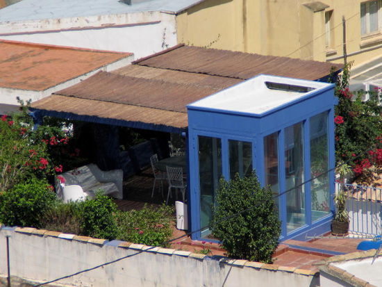 2008 - Valencia; Wohnoase auf dem Dach