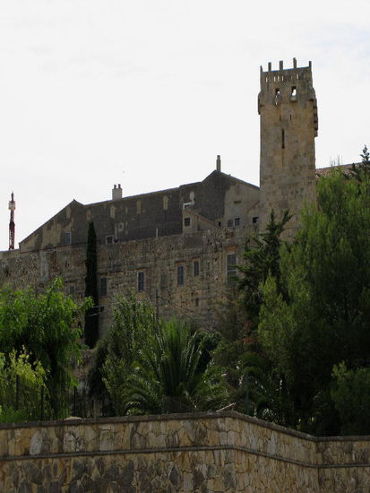 2008 - Tarragona; Blick auf die Stadtmauer