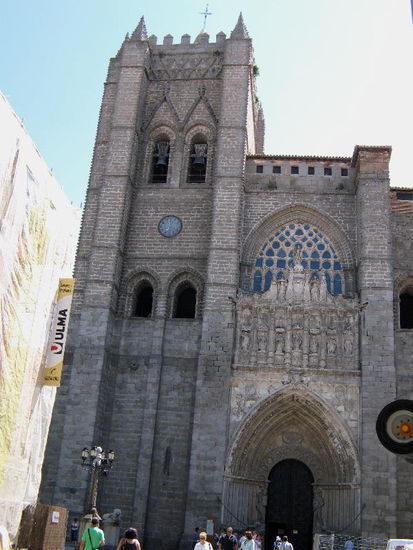 2008 - Avila; der Dom