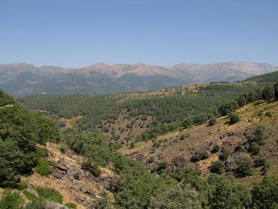 2008 - Jerte; Garganta de los Infernos mit wunderbarem Rundblick