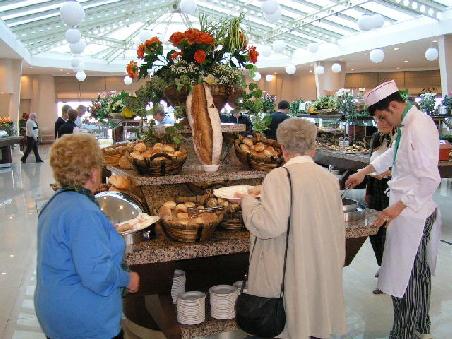 2005 Türkei - Hotel Viva Paradiso - das Frühstücksbuffet