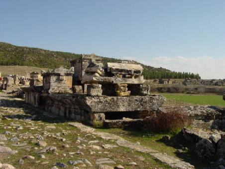 2005 Türkei - Hierapolis, Grabmäler