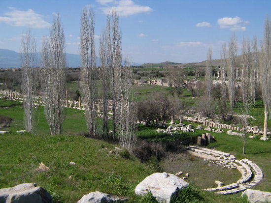 2009 - Aphrodisias; ehemalige Wasserspiele