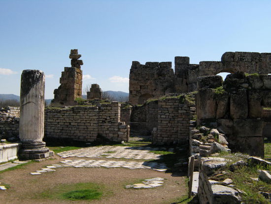 2009 - Aphrodisias; das Badehaus