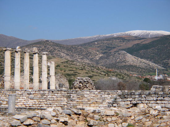 2009 - Aphrodisias; Tempel der Aphrodite im 1. JH.v.Ch erbaut, aber erst im Jahre 130n.Ch. vollendet.