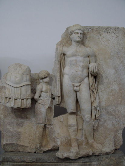 2009 - Aphrodisias Museum; Nero der Imperator mit einem Jüngling