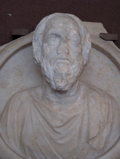 2009 - Aphrodisias Museum; ... mit Sokrates