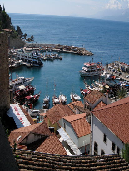 2009 - Antalya; der Bootshafen