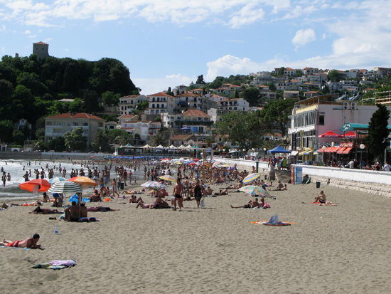 2009 - Ulcinj; am Stadtstrand