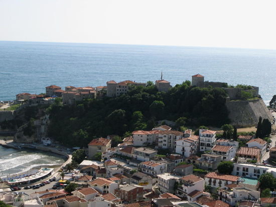 2009 - Ulcinj; Blick zur Burg