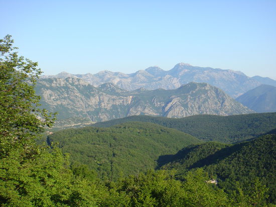 Hinein in die Bergwelt...