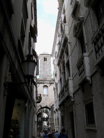 2009 - Split; enge Gassen...