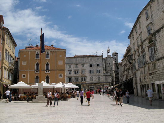 2009 - Split; einladende Plätze