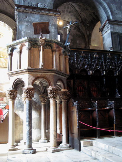 2009 - Trogir, die Kanzel