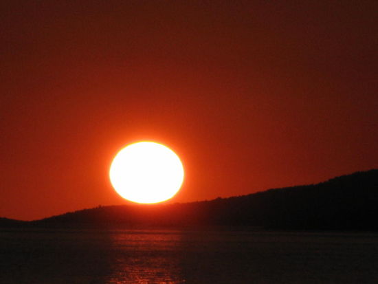 2009 - Sonnenuntergänge gucken und träumen - 1. Abend...
