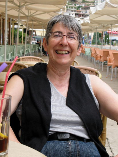 2009 - Saranda; relaxen nach dem Stadtrundgang