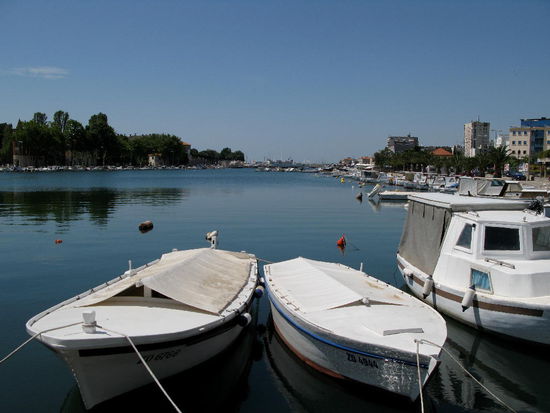 2009 - Zadar; der Bootshafen