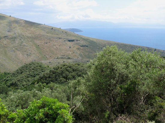 2008 - Albanien; die Karstgebirgszüge