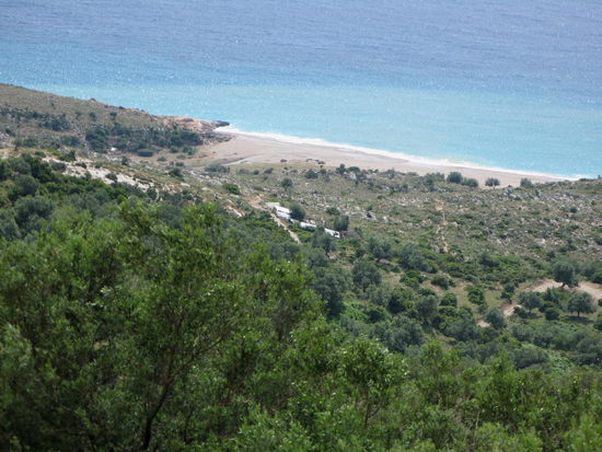 2009 - Albanien; ein Flussdelta