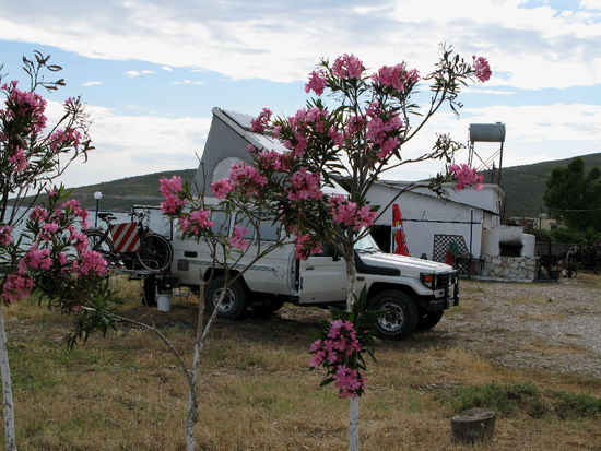 2009 - Queparo; der Nachtplatz