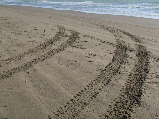 2009 - Fier; der einsame Strand