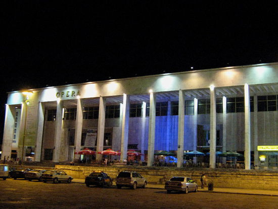 2007 - Tirana; die Staatsoper