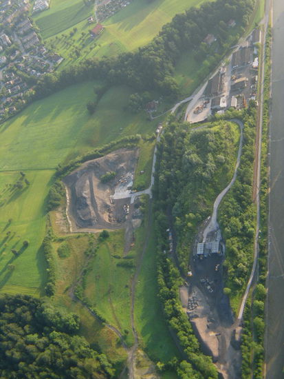 die Schlackendeponie...