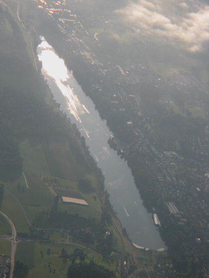 der Rotsee, das weltbekannte Ruderbecken...