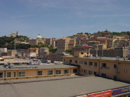 Ancona 2005 - Blick von der Fähre