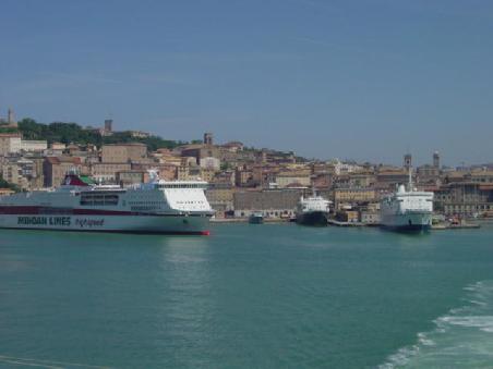 Ancona 2005 - hinaus aufs offene Meer