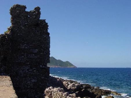 Methoni 2005 - Ausblick aufs Meer