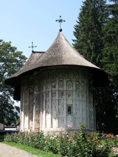 2010 - Voronet; Klosterkirche