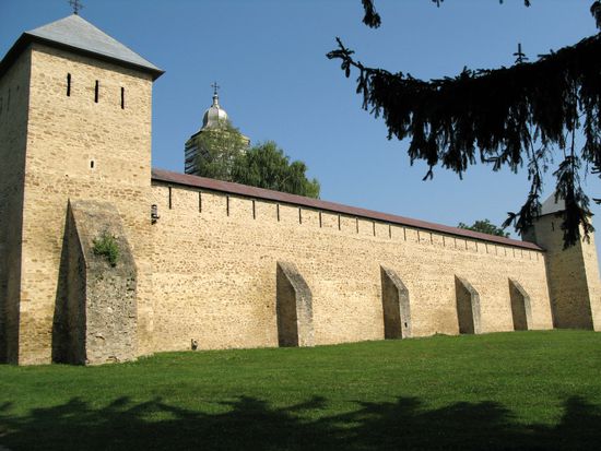 2010 - Dragomirna; das Kloster - eher eine Festung