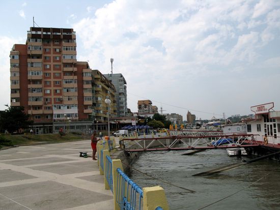 2010 - Tulcea; im Hafen