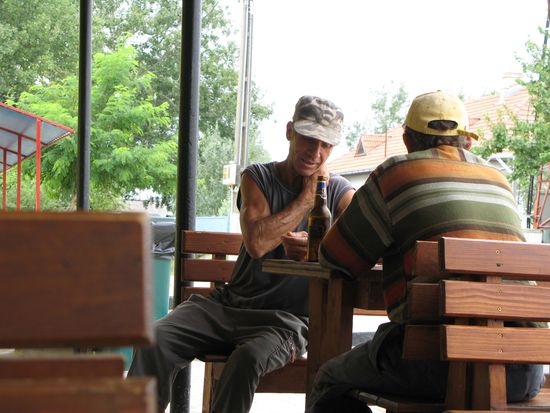 2010 - Mila 23, verdiente Pause der Fischer