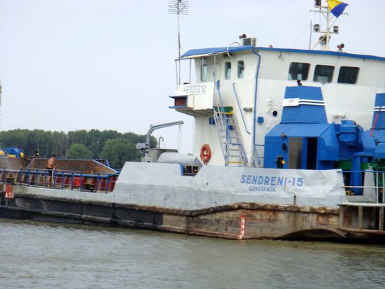 2010 - Sulina-Kanal; grössere Schiffe und ...