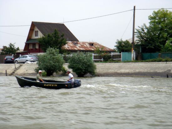 2010 - Sulina-Kanal; zurück nach Tulcea