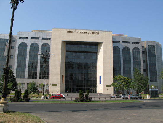2010 - Bukarest; das Gerichtsgebäude