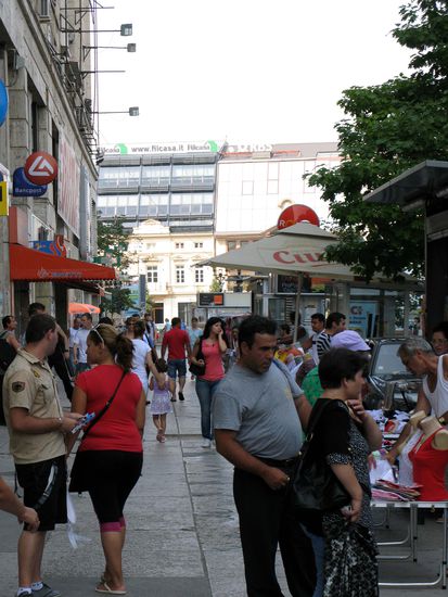 2010 - Bukarest; Strassenhändler