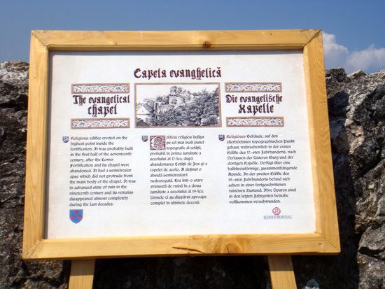 2010 - Rasnov; hier würde die evangelische Kapelle stehen...