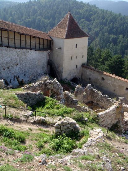 2010 - Rasnov; nur noch z.T. erhalten...