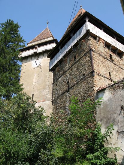 2010 - Apold; die wehrhafte Kirchenburg unweit von Sigishoara
