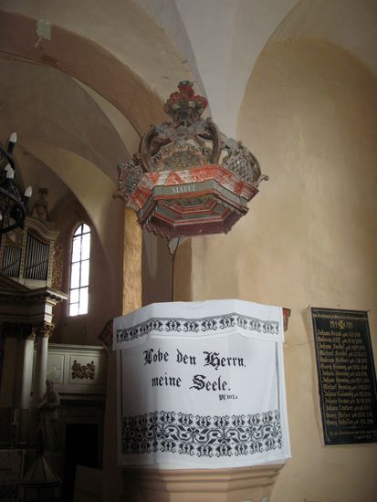 2010 - Apold; die Kanzel