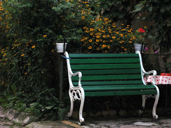 2010 - Sigishoara; Kleinod in einem Stadtgarten