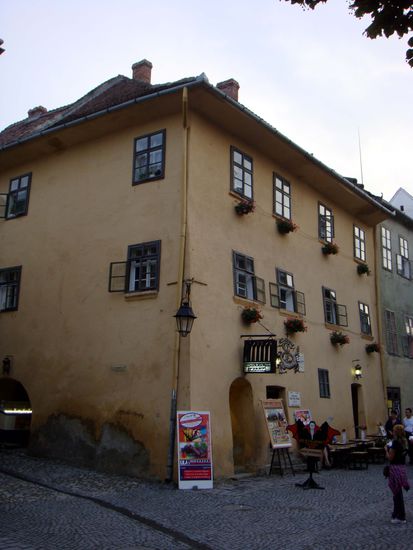 2010 - Sigishoara; in den Gassen der Stadt