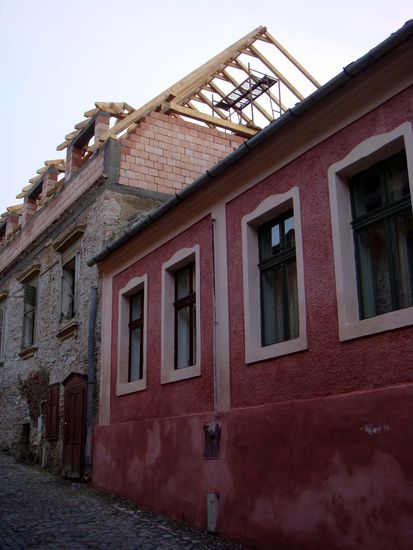 2010 - Sigishoara; vielerorts wird renoviert